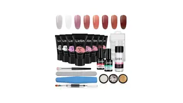 Lictin Kit Gel de Extensión de Uñas