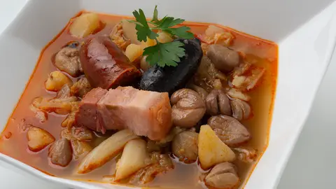 Receta asturiana de Karlos Arguiñano: pote de castañas Receta asturiana de Karlos Arguiñano: pote de castañas