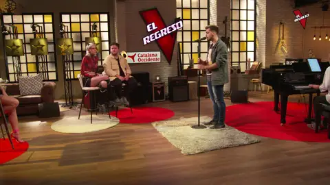 La ternura de Christian Ruíz con ‘Sargento de hierro’ en ‘El Regreso’ La ternura de Christian Ruíz con ‘Sargento de hierro’ en ‘El Regreso’