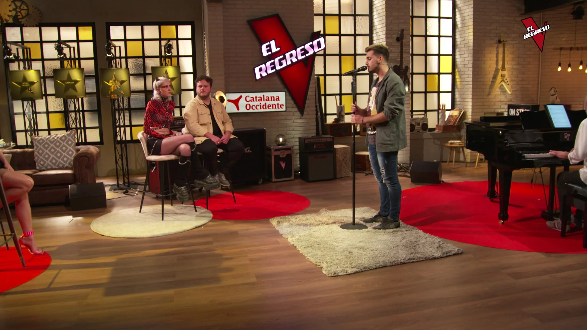 La ternura de Christian Ruíz con ‘Sargento de hierro’ en ‘El Regreso’ La ternura de Christian Ruíz con ‘Sargento de hierro’ en ‘El Regreso’