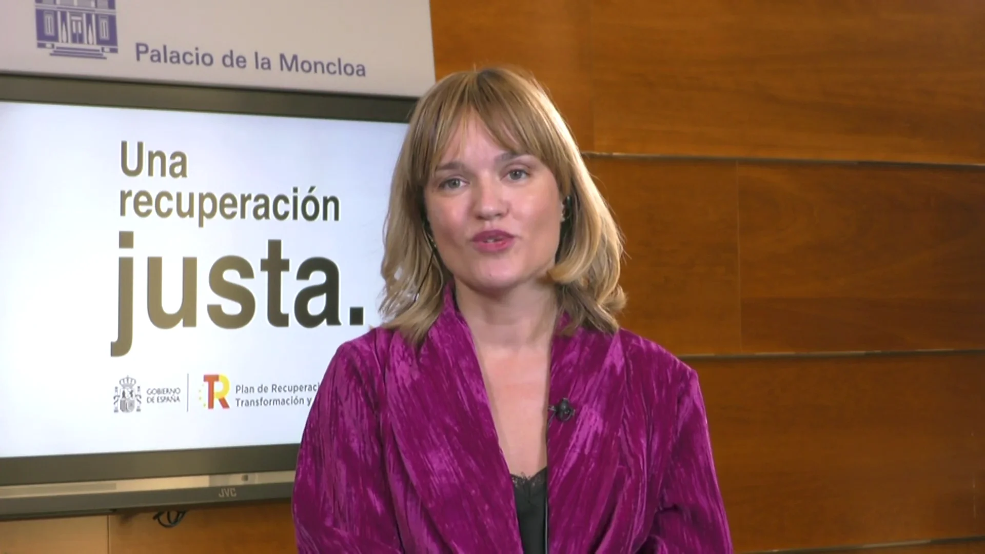 Pilar Alegría en Espejo Público Pilar Alegría en Espejo Público