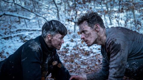Sam Heughan y Ruby Rose en 'Sas: Red Notice' ('El ascenso del Cisne Negro')