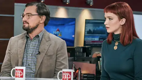 Leonardo DiCaprio y Jennifer Lawrence, protagonistas de 'No mires arriba' Leonardo DiCaprio y Jennifer Lawrence, protagonistas de 'No mires arriba'