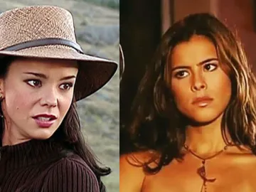 Natasha Klauss y Zharick León en 'Pasión de Gavilanes' como Sarita Elizondo y Rosario Montes Natasha Klauss y Zharick León en 'Pasión de Gavilanes' como Sarita Elizondo y Rosario Montes