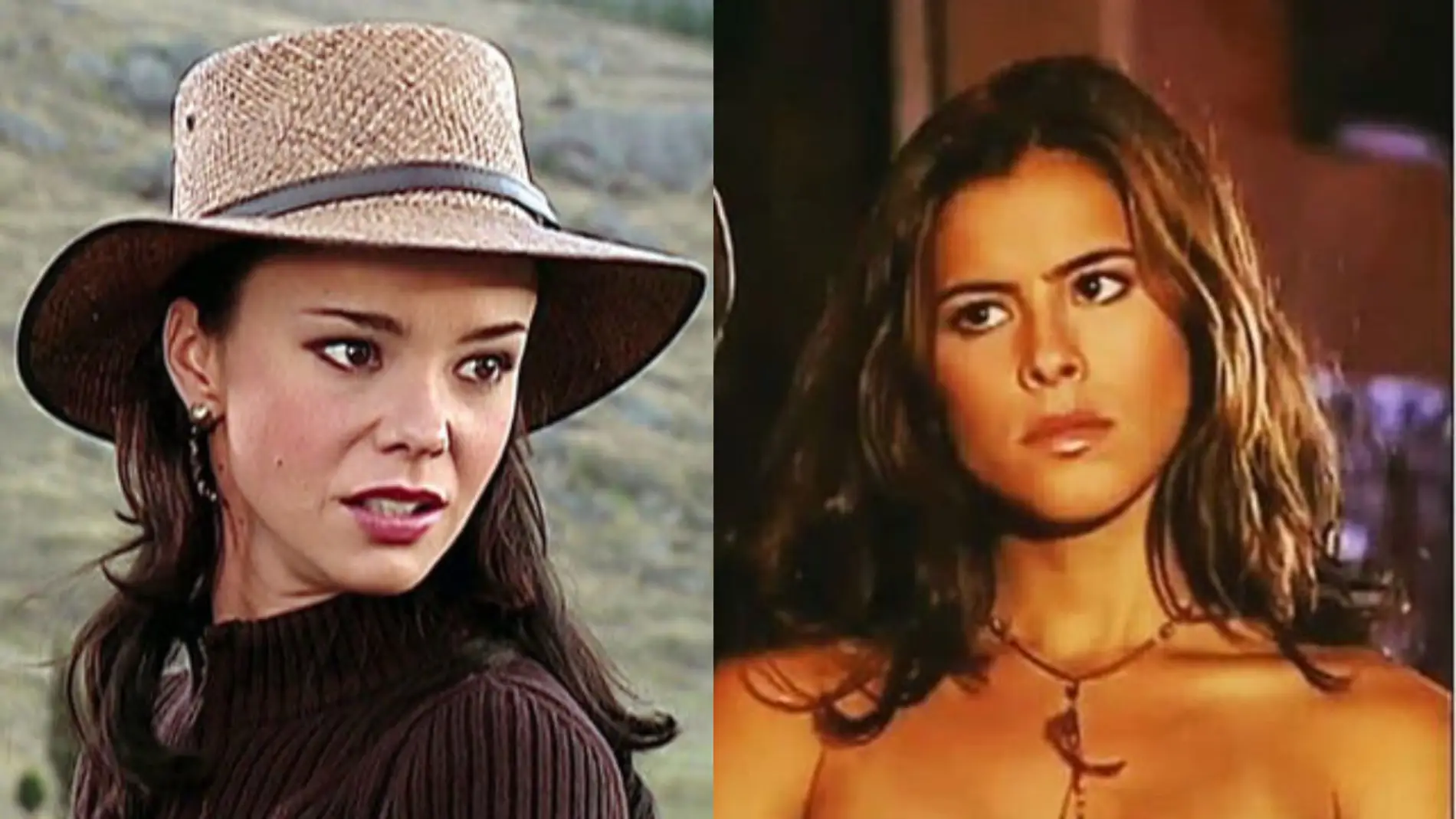 Natasha Klauss y Zharick León en 'Pasión de Gavilanes' como Sarita Elizondo y Rosario Montes