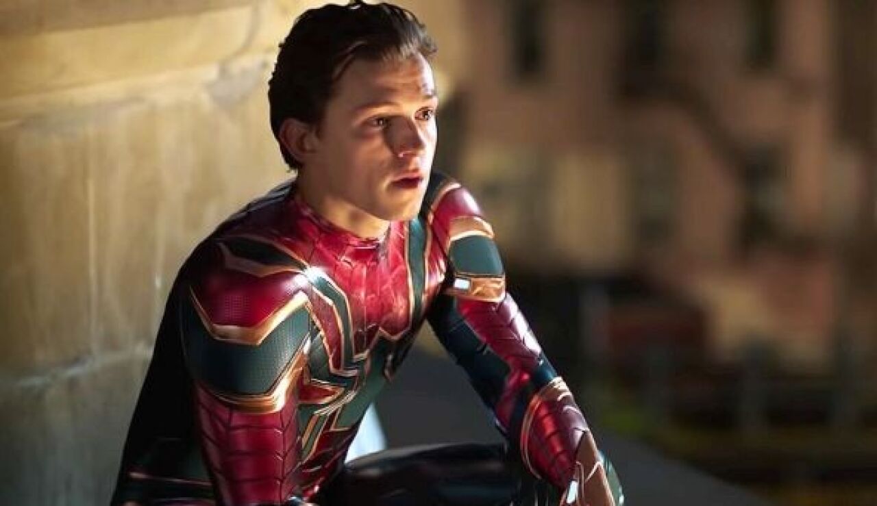 Tom Holland como SpiderMan