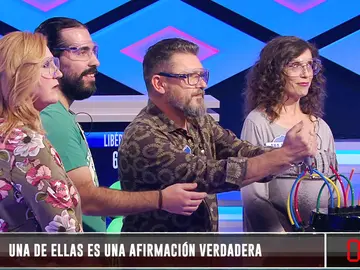 Los ‘Libérrimos’ no se dejan enredar por los juegos de palabras en una bomba con mucha trampa  Los ‘Libérrimos’ no se dejan enredar por los juegos de palabras en una bomba con mucha trampa