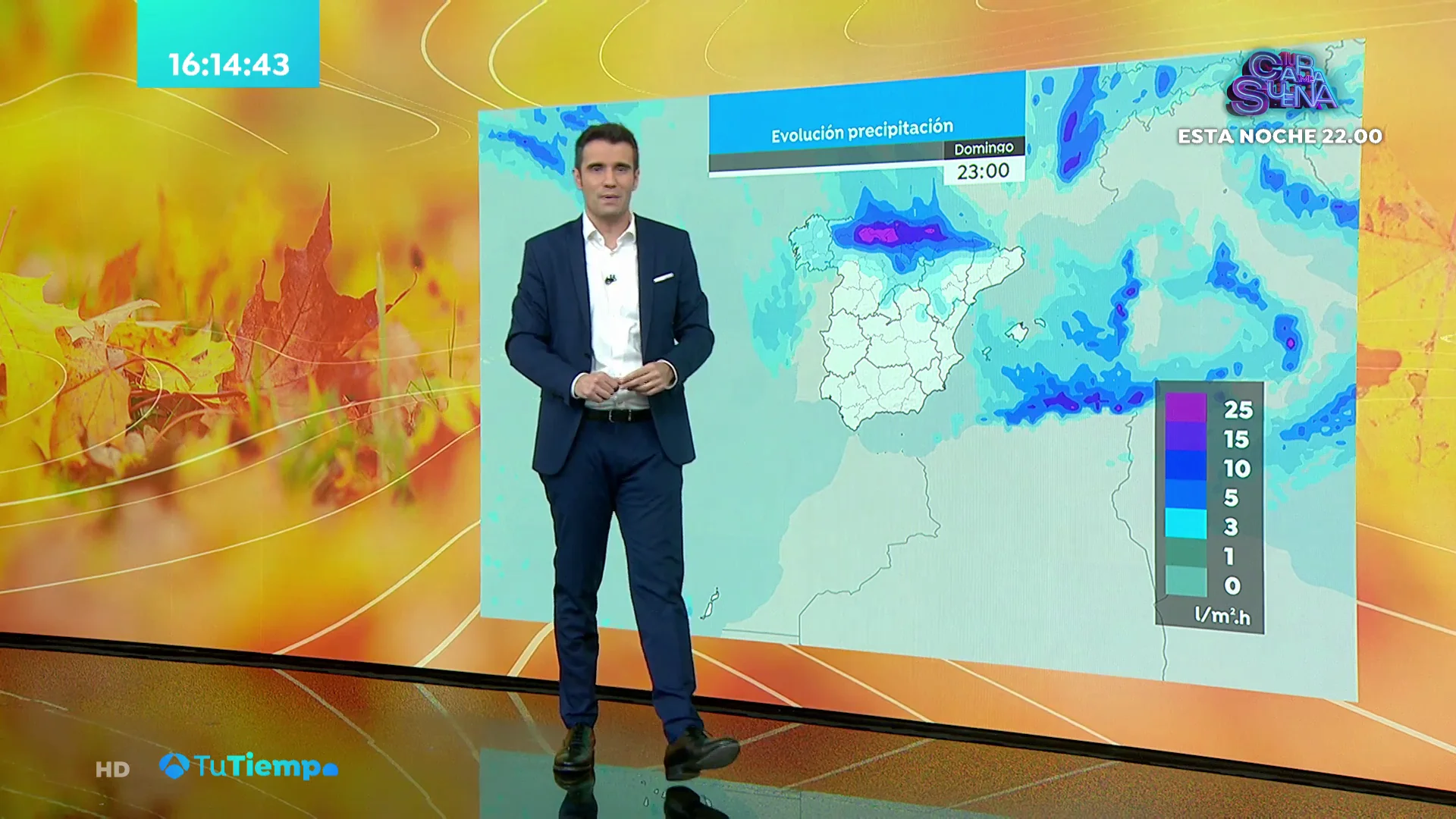 Jornada de lluvias intensas en Canarias antes de la llegada de un fin de semana de fr&iacute;o &aacute;rtico