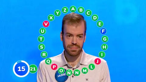 La astucia de Jaime para intentar ‘sobrevivir’ en ‘El Rosco’ con tres fallos La astucia de Jaime para intentar ‘sobrevivir’ en ‘El Rosco’ con tres fallos