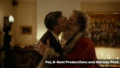 Polémica por una campaña de Correos con un Papá Noel homosexual en Noruega Polémica por una campaña de Correos con un Papá Noel homosexual en Noruega
