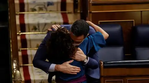 María Jesús Montero y Pedro Sánchez María Jesús Montero y Pedro Sánchez