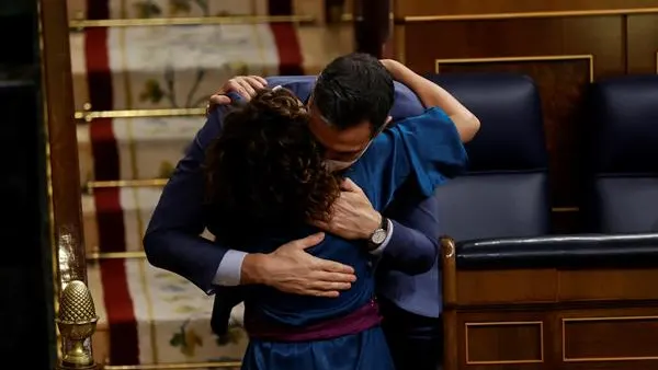 María Jesús Montero y Pedro Sánchez María Jesús Montero y Pedro Sánchez