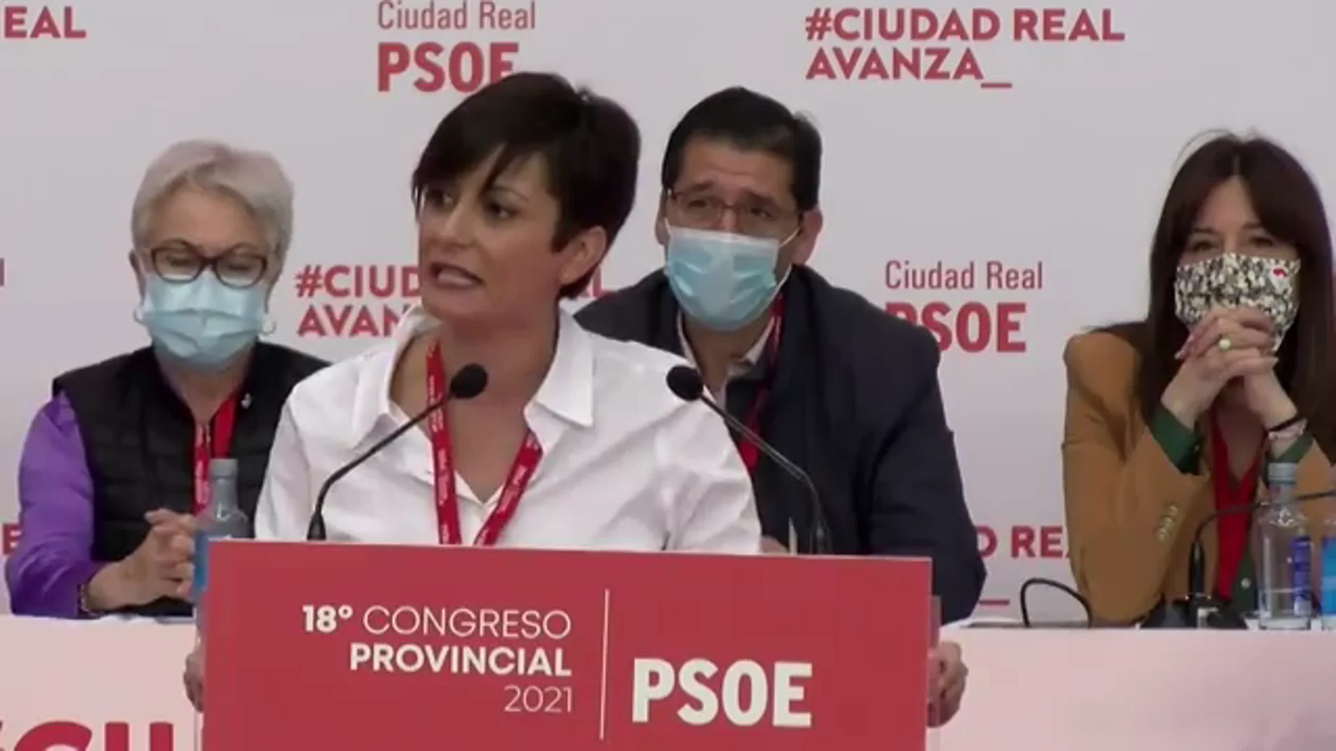 Isabel Rodríguez, ministra portavoz: "El Gobierno va a cumplir su compromiso de derogar la Ley Mordaza"