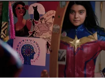 'Ms.Marvel': filtradas imágenes del nuevo supertraje que lucirá Iman Vellani en la serie 'Ms.Marvel': filtradas imágenes del nuevo supertraje que lucirá Iman Vellani en la serie
