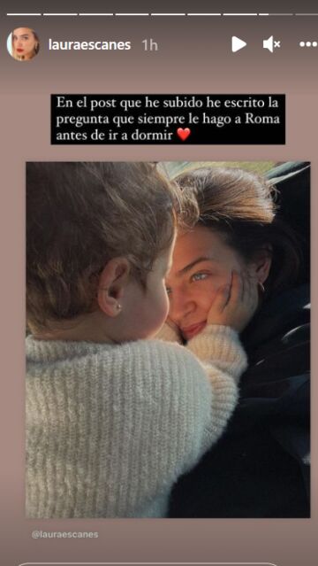 Laura Escanes y su hija Roma