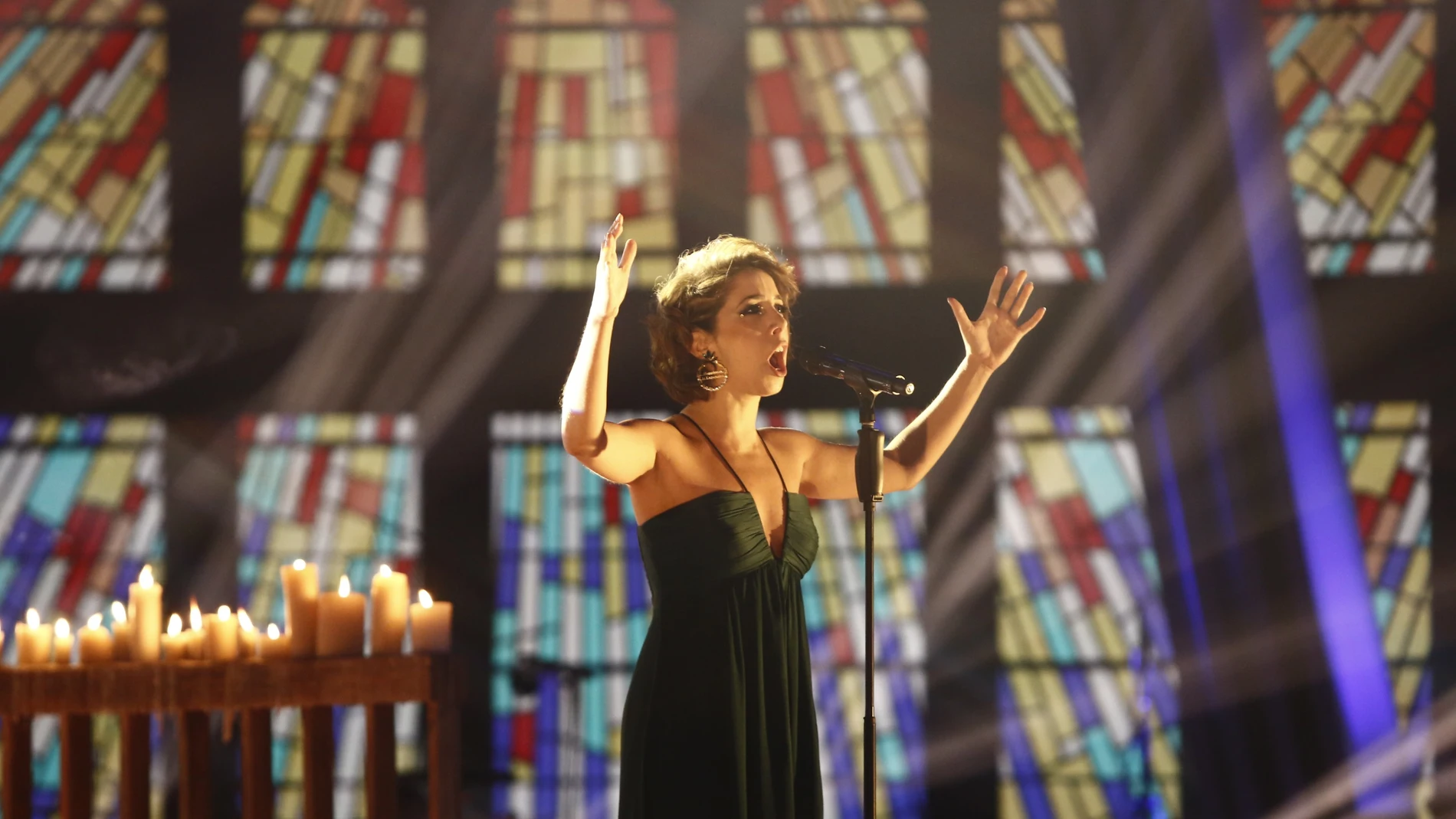 Diana Larios canta 'Nessun Dorma' en el Directo de ‘La Voz’