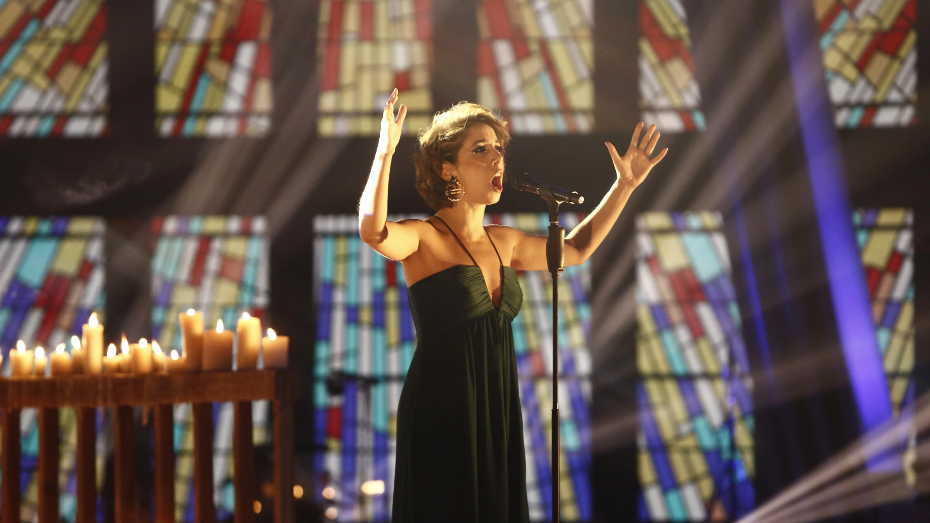 Diana Larios canta 'Nessun Dorma' en el Directo de &lsquo;La Voz&rsquo;
