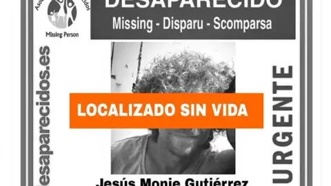 Encuentran el cadáver de un sobrino de Camarón de la Isla tras varios días desparecido Encuentran el cadáver de un sobrino de Camarón de la Isla tras varios días desparecido