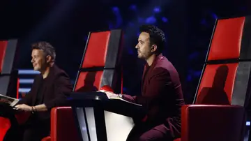 Diana Larios y Carlos Ángel Valdés, semifinalistas de ‘La Voz’ en el equipo de Luis Fonsi Diana Larios y Carlos Ángel Valdés, semifinalistas de ‘La Voz’ en el equipo de Luis Fonsi