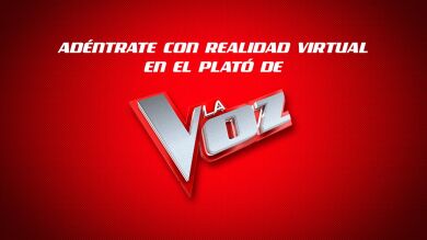 Revive con realidad virtual cómo es el plató de 'La Voz' por dentro