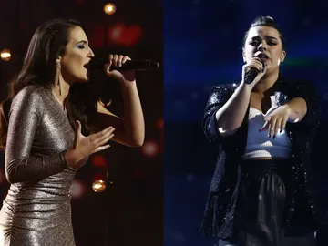 Inés Manzano y Marina Jiménez, semifinalistas de ‘La Voz’ en el equipo de Pablo Alborán Inés Manzano y Marina Jiménez, semifinalistas de ‘La Voz’ en el equipo de Pablo Alborán