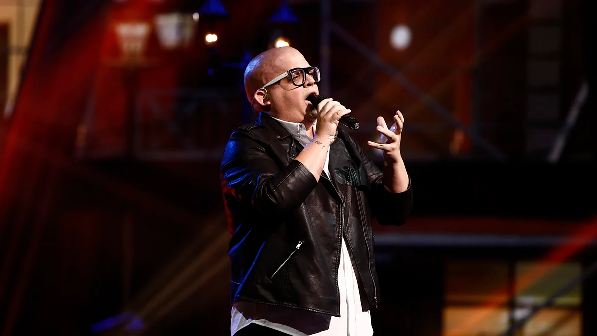 Besay Pérez canta ‘María’ en el Directo de ‘La Voz’ 'La Voz'