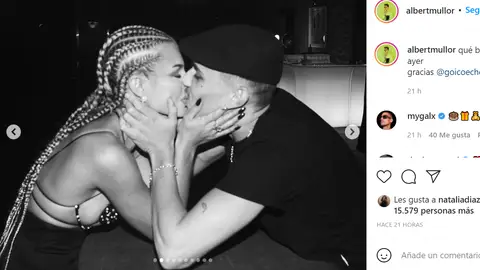 Arón Piper y Jessica Goicoechea Arón Piper y Jessica Goicoechea