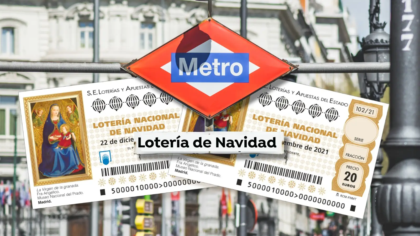 N&uacute;meros de la Loter&iacute;a de Navidad 2021 de Madrid