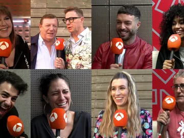 Los concursantes de 'Tu cara me suena' se mojan sobre sus compañeros: ¿Quién es más probable que...? Los concursantes de 'Tu cara me suena' se mojan sobre sus compañeros: ¿Quién es más probable que...?