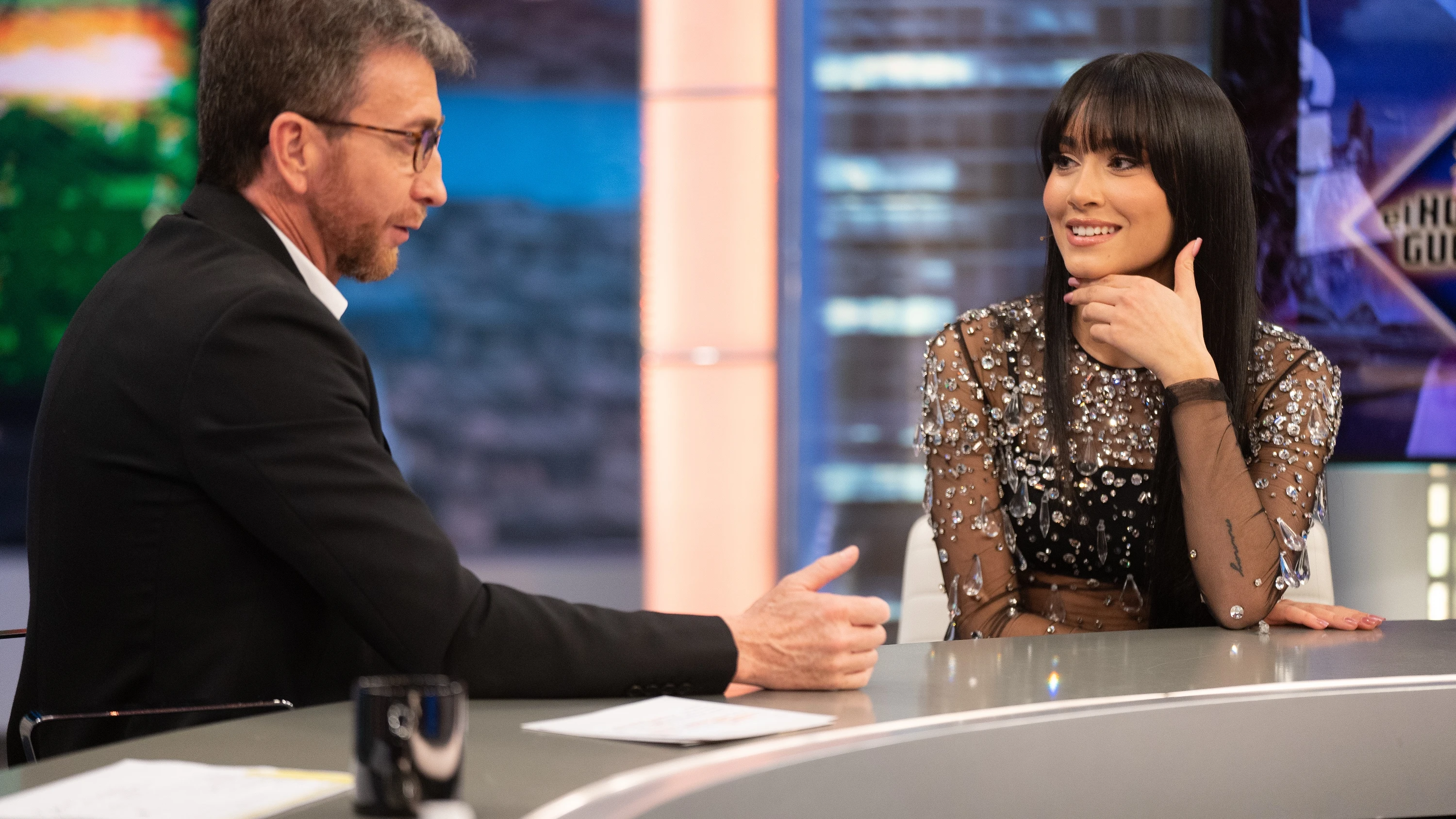 "¡Me estás dejando fatal!": La divertida reacción de Aitana cuando Pablo Motos le pregunta por sus 'defectos' "¡Me estás dejando fatal!": La divertida reacción de Aitana cuando Pablo Motos le pregunta por sus 'defectos'