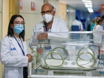 Noelia y el doctor Ruiz