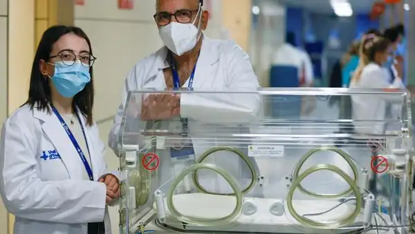 Noelia y el doctor Ruiz