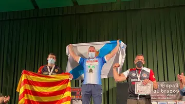 Francisco Rodríguez Duarte cumple su sueño y se proclama campeón de España de pulsos Francisco Rodríguez Duarte cumple su sueño y se proclama campeón de España de pulsos