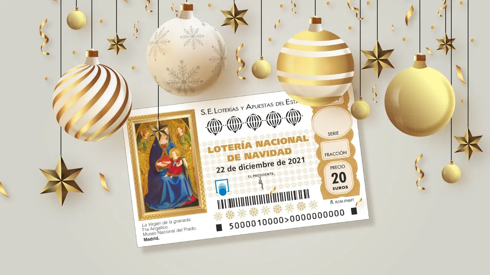 Sorteo Extraordinario de Navidad: Loter&iacute;a de Navidad 2021