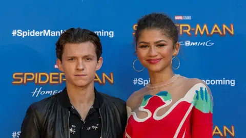 Tom Holland y Zendaya Tom Holland y Zendaya