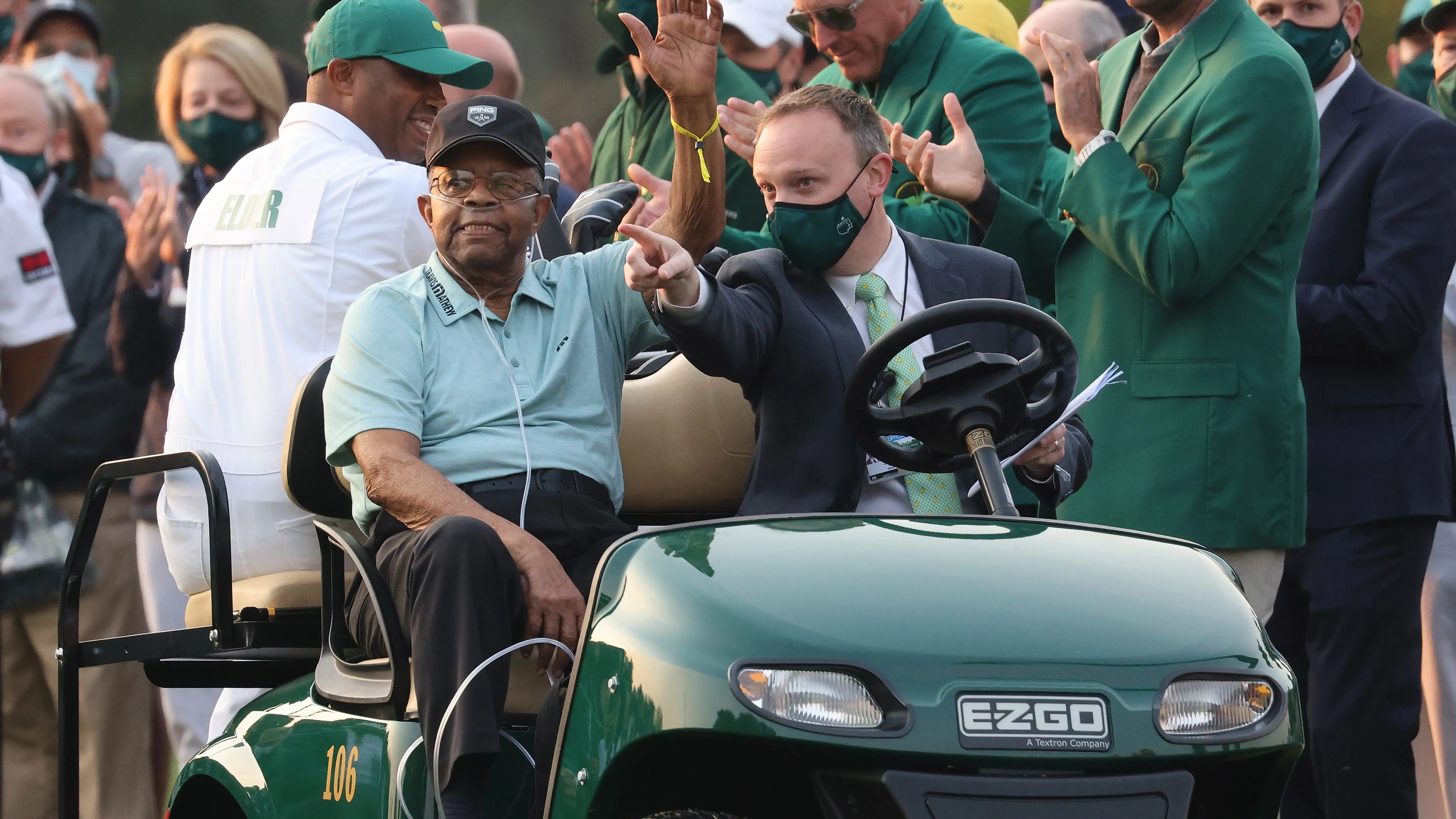 Muere Lee Elder, el primer golfista negro que jug&oacute; el Masters de Augusta