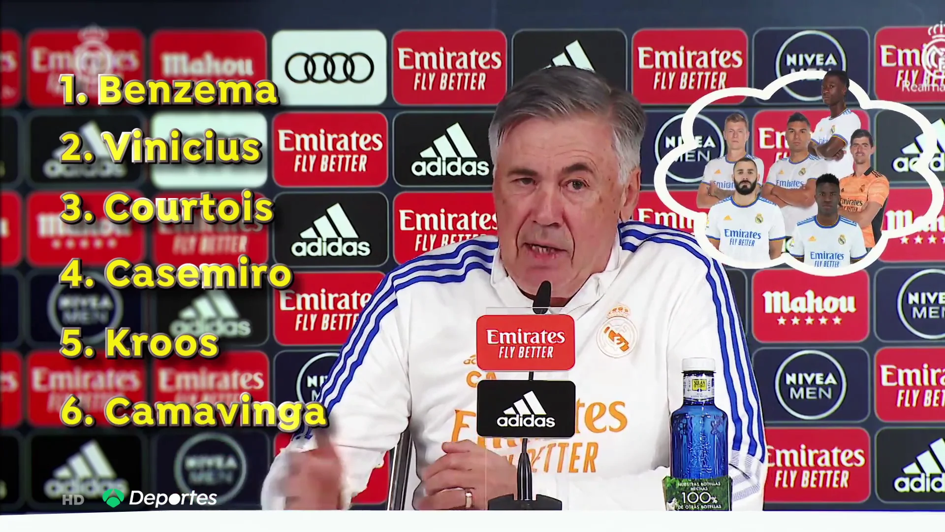 Carlo Ancelotti: "Nos dijeron que los penaltitos no se iban a pitar"