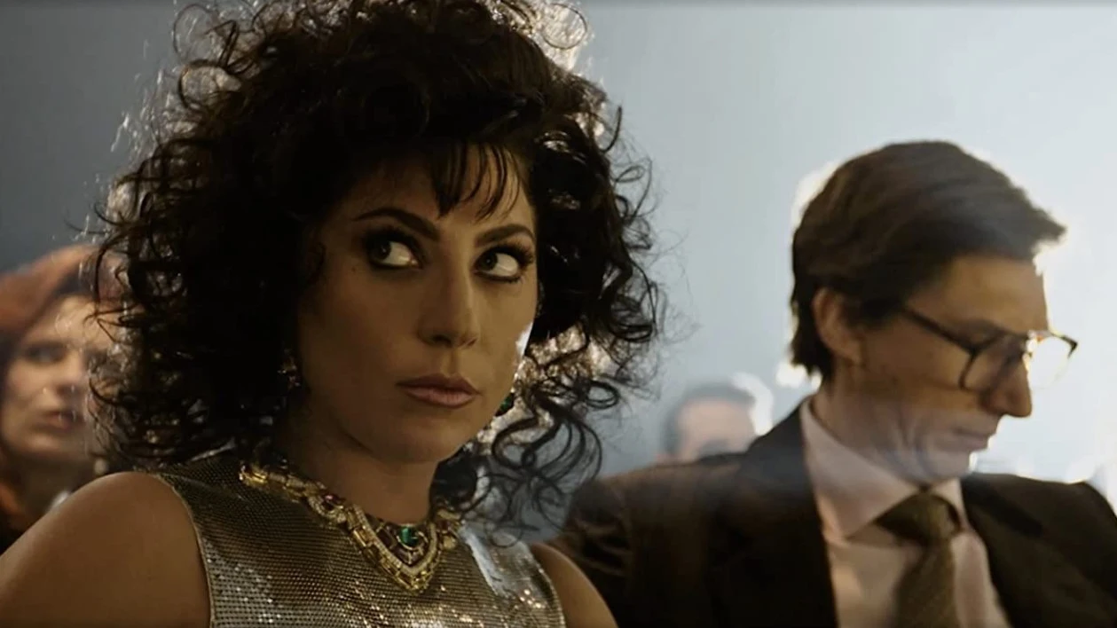 Lady Gaga y Adam Driver en 'La Casa Gucci'
