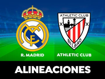Alineación de hoy del Real Madrid ante el Athletic en el partido de la Liga Santander