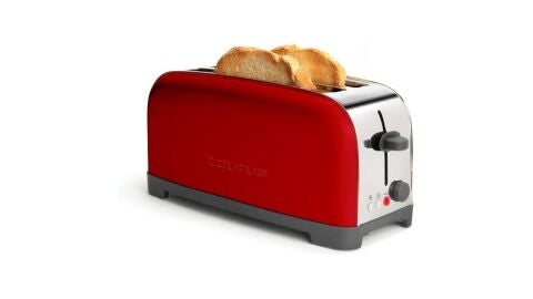 Taurus tostadora en rojo
