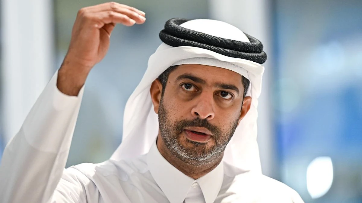 El presidente del Comité organizador del Mundial de Qatar 2022, Nasser Al-Khater El presidente del Comité organizador del Mundial de Qatar 2022, Nasser Al-Khater
