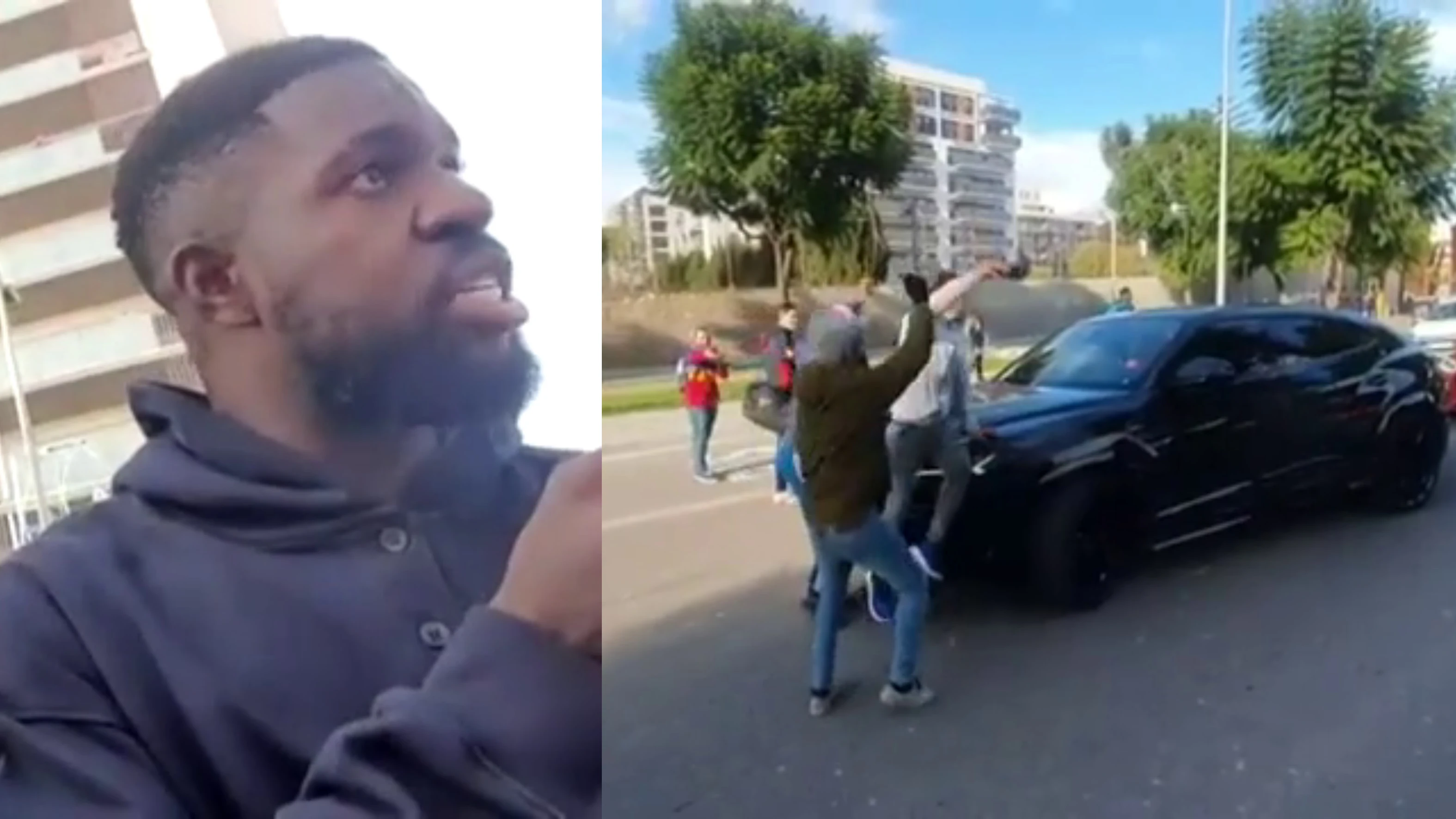 Umtiti se encara a unos aficionados: "¿Sabes qué es el respeto?" Umtiti se encara a unos aficionados: "¿Sabes qué es el respeto?"