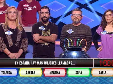 ¿Cuál de estos nombres de mujer es el más común? La respuesta sorprende a los ‘Libérrimos’ en ‘¡Boom!’  ¿Cuál de estos nombres de mujer es el más común? La respuesta sorprende a los ‘Libérrimos’ en ‘¡Boom!’