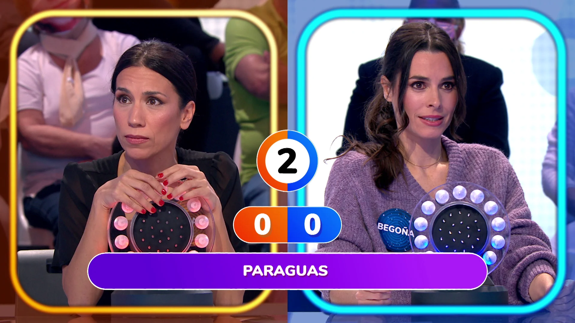 &ldquo;&iquest;Cu&aacute;ntas veces has venido a &lsquo;Pasapalabra&rsquo;?&rdquo;: Roberto Leal, at&oacute;nito con Itziar Miranda 