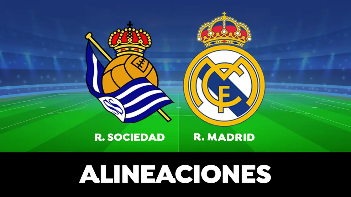 Alineación de hoy del Real Madrid ante la Real Sociedad en el partido de la Liga Santander Alineación de hoy del Real Madrid ante la Real Sociedad en el partido de la Liga Santander