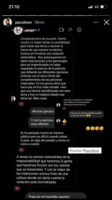 Así continúa la conversación de Paco León