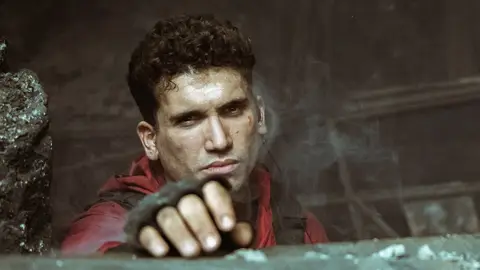 Jaime Lorente en 'La Casa de Papel' Jaime Lorente en 'La Casa de Papel'