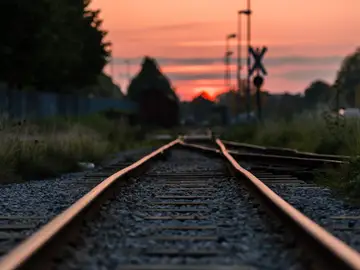 Vía de tren Vía de tren
