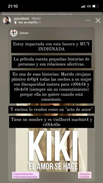 Así se inició la conversación de Paco León Así se inició la conversación de Paco León