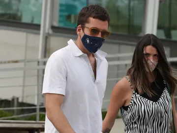 Benji Aparicio y Laura Matamoros Benji Aparicio y Laura Matamoros